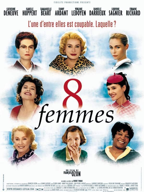 Affiche de Huit Femmes